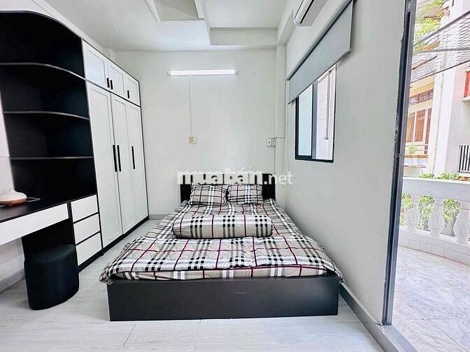 CĂN HỘ 1PN 1PK 50M2 | BAN CÔNG | MÁY GIẶT RIÊNG | NGAY CMT8 Q3