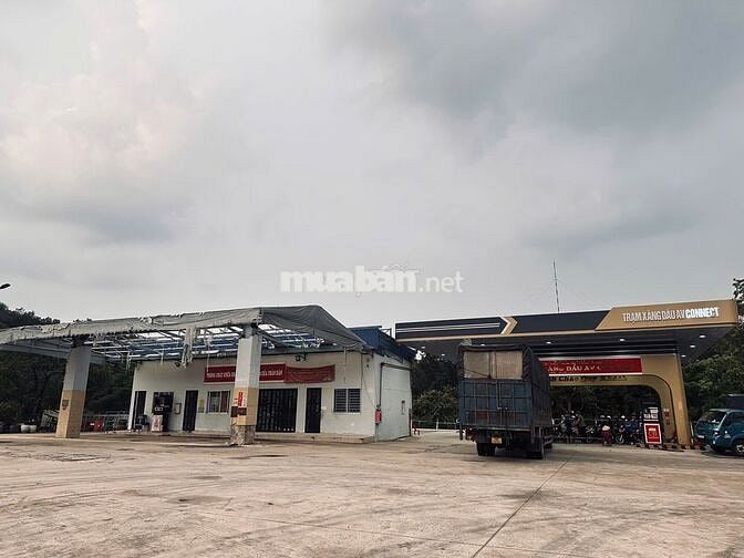 CẦN BÁN CÂY XĂNG 3.201M²– ĐANG HOẠT ĐỘNG NGÃ 4 BẾN CÁT CÓ TRẠM SẠC VIN