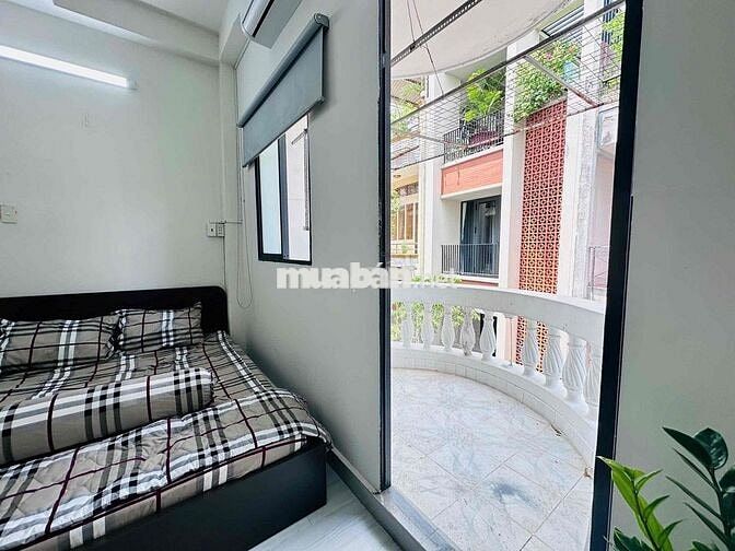 CĂN HỘ 1PN 1PK 50M2 | BAN CÔNG | MÁY GIẶT RIÊNG | NGAY CMT8 Q3
