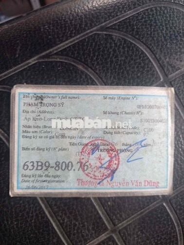 Xe chạy tốt giấy tờ đầy đủ