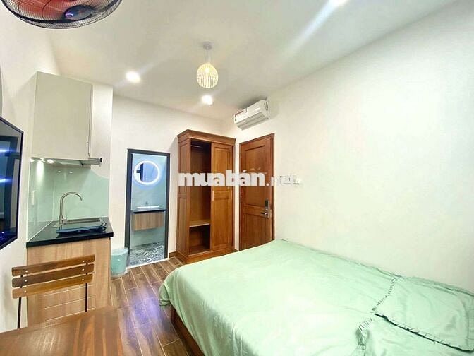 STUDIO 4X FULL NỘI THẤT CỬA SỔ TRỜI THOÁNG NGAY CHỢ XÓM MỚI
