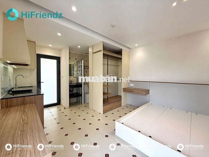 STUDIO BANCONG FULL NỘI THẤT GẦN CÔNG VIÊN LÀNG HOA GÒ VẤP