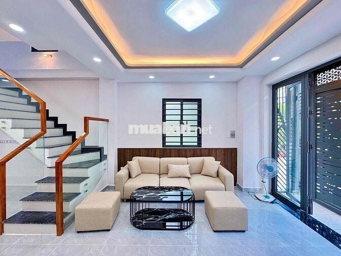 🏡Nhà Đẹp Bình Tân (4,1M x 13M) Giáp Q6. Ngay Vòng Xoay Phú Lâm