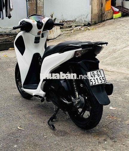 Honda SH 125i ABS sx 2019 Trắng đen spoty