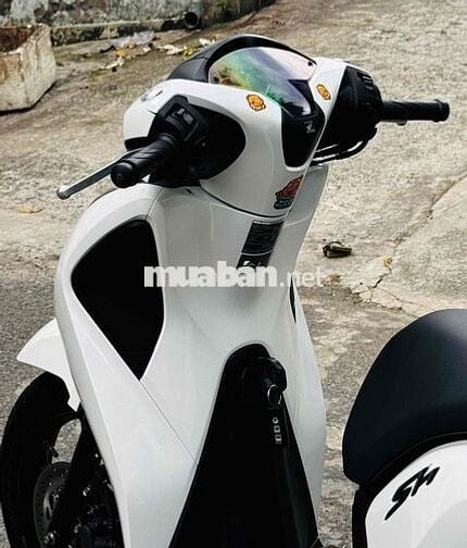 Honda SH 125i ABS sx 2019 Trắng đen spoty