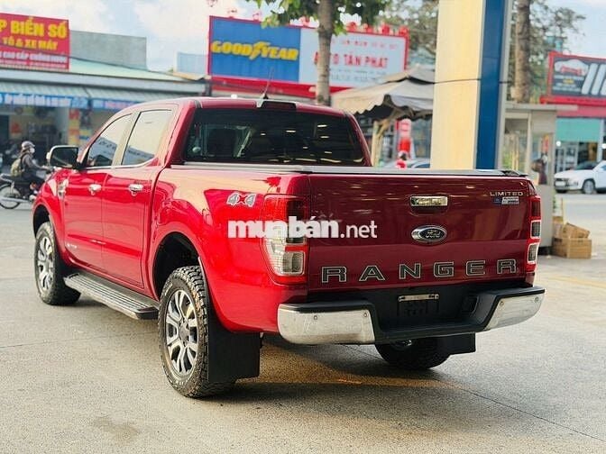 Ford Ranger XLT Limited 2021 2 cầu Số tự động Đỏ