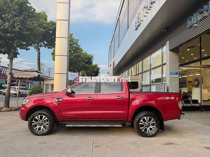 Ford Ranger XLT Limited 2021 2 cầu Số tự động Đỏ