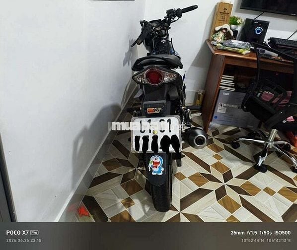 Suzuki Raider R150 69.446 km Đen, trắng, xanh