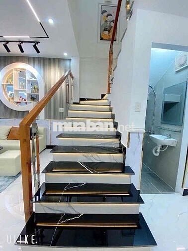 5 Tỷ 450 - Oto Tới Cửa - Huỳnh Tấn Phát- Nhà Mới 2 Tầng 45m² - Mặt Tiề