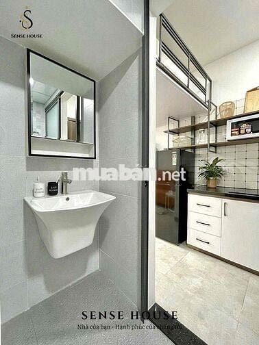 Căn hộ Duplex 35m2 cửa sổ trời, Lý Thường Kiệt, Đủ nội thất, Từ 5tr5