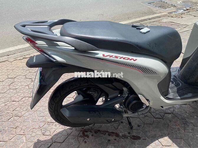 Honda Vision xám bánh lớn mới tinh