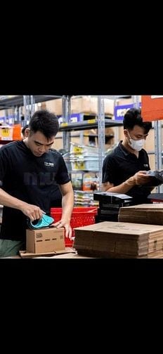 NHÂN VIÊN PHỤ KHO ĐÓNG GÓI LÀM Ở QUẬN 10