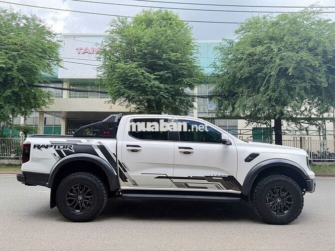Ford Raptor 2024 Trắng 65000 km Thái Lan