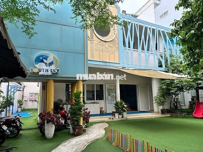 TRƯỜNG MẦM NON SÂN VƯỜN QUẬN BÌNH THẠNH - 18X30m - 3 TẦNG 