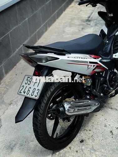 Yamaha Exciter 135 5 số Trắng Đen Đỏ