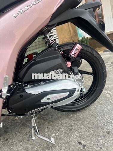 Honda Vision 2024 màu Hồng kiểng bán trả góp