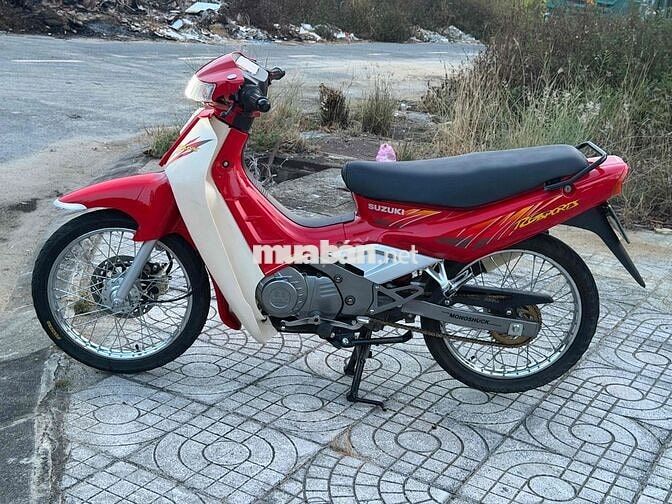 Suzuki Xipo 110 Đỏ Trắng máy full 120cc 6 số 32tr