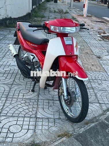 Suzuki Xipo 110 Đỏ Trắng máy full 120cc 6 số 32tr
