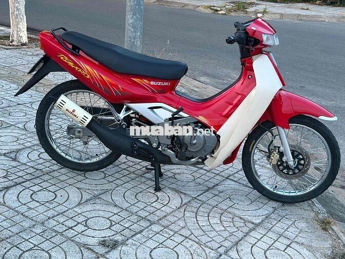 Suzuki Xipo 110 Đỏ Trắng máy full 120cc 6 số 32tr