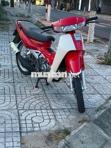 Suzuki Xipo 110 Đỏ Trắng máy full 120cc 6 số 32tr