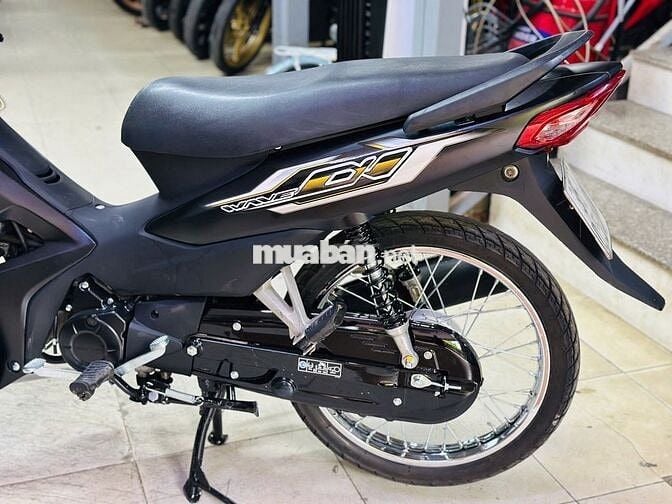 XE MÁY THỊNH PHÁT- WAVE A 110 ĐEN NHÁM LƯỚT ĐẸP