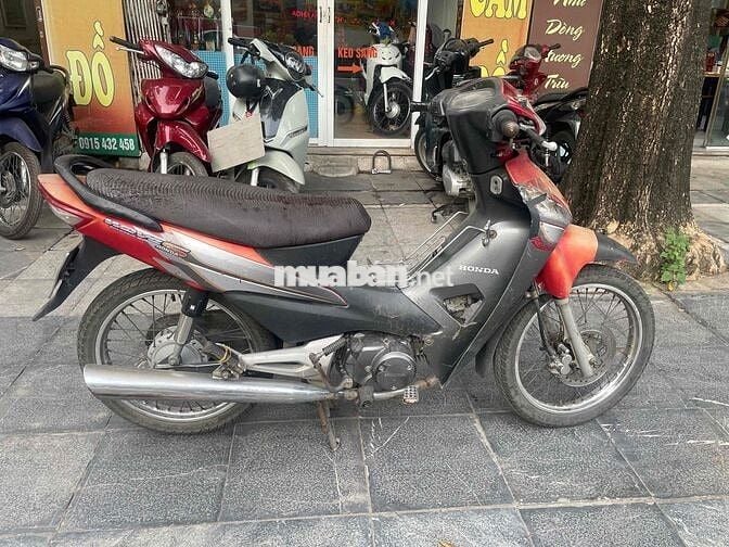 Honda Wave S 100cc 2007 Đỏ, Xám