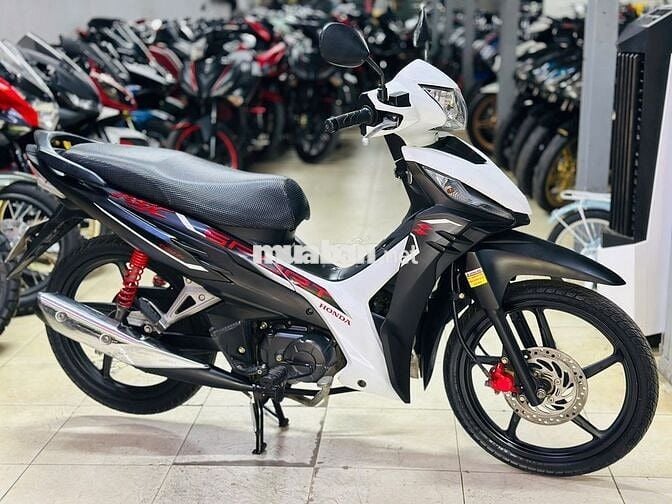 XE MÁY THỊNH PHÁT- WAVE RSX TRẮNG ĐEN SPORT 2023
