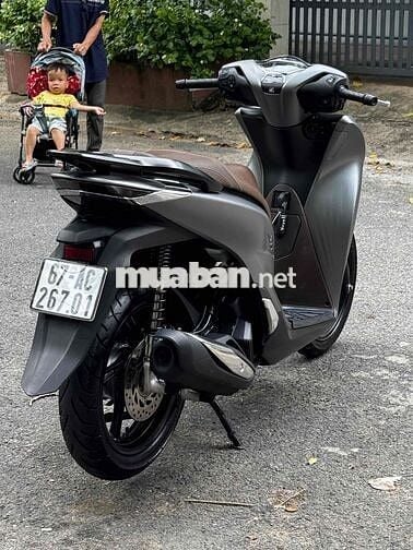 Honda SH 160i ABS 2024 Xám đen black