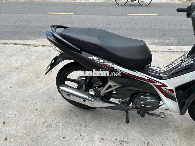 Honda Wave RSX Đen trắng 2018.Bánh mâm