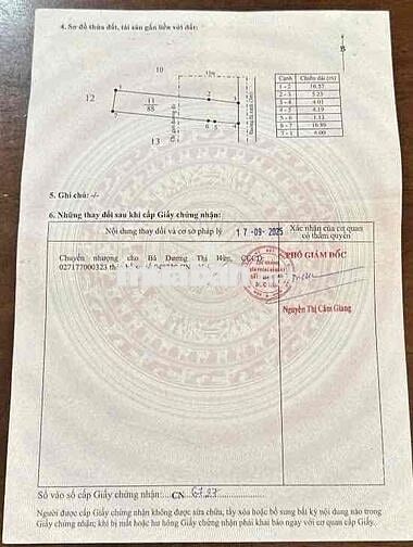 Đường 825 -  KV 4 - cách Công Viên Võ Văn Tần 2Km - Thị Trấn Đức Hoà