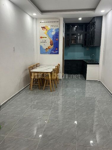 Bán nhà mới hẻm 122 Vĩnh Khánh giá rẻ