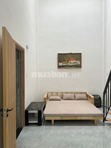 Bán nhà mới hẻm 122 Vĩnh Khánh giá rẻ