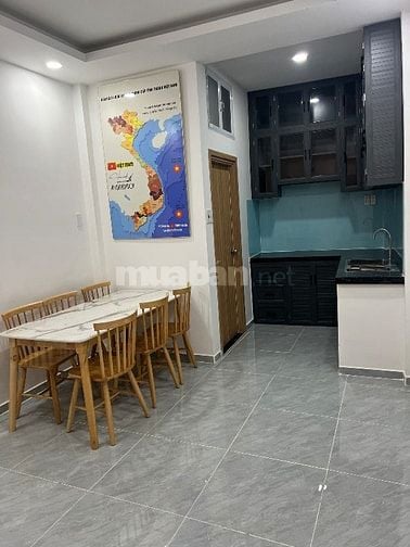 Bán nhà mới hẻm 122 Vĩnh Khánh giá rẻ