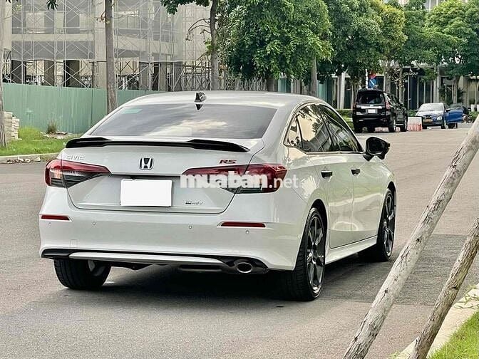 Honda Civic e:HEV RS 2024 Hybrid Trắng 6.500 km