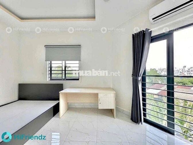 Cho thuê phòng Studio ban công mặt tiền giá rẻ mới xây gần Lotte quận7