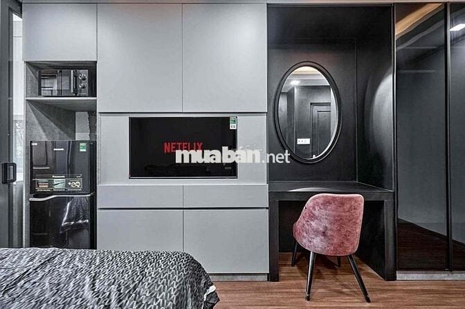 Studio 38m2 - Full nội thất luxury - máy giặt riêng