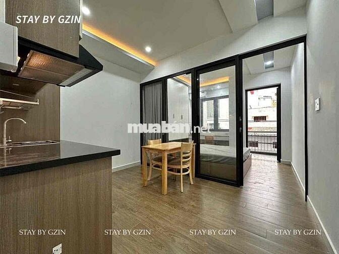 Căn hộ 1PN ban công tách bếp full nội thất máy giặt riêng ngay Aeon
