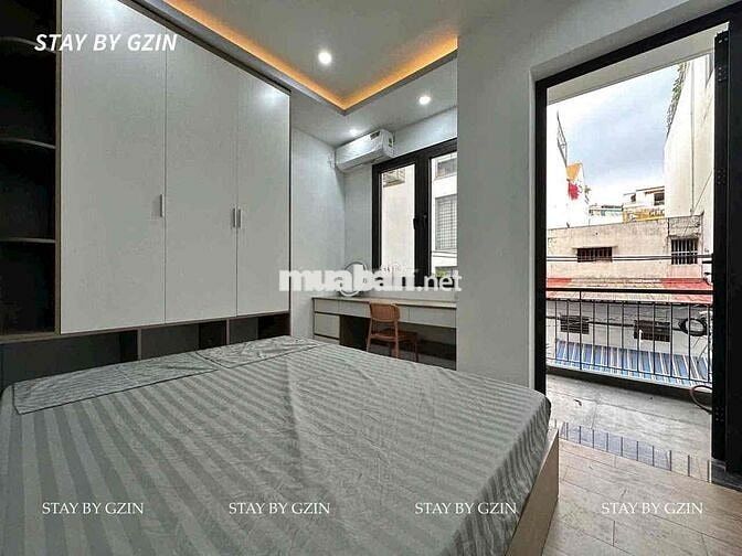 Căn hộ 1PN ban công tách bếp full nội thất máy giặt riêng ngay Aeon