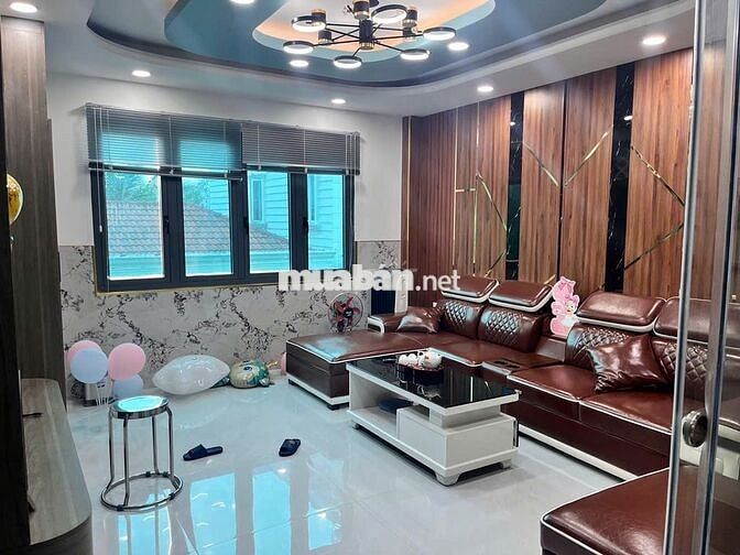 NHÀ PHỐ MỚI 5 TẦNG – FULL NỘI THẤT XỊN – THẠNH LỘC QUẬN 12 