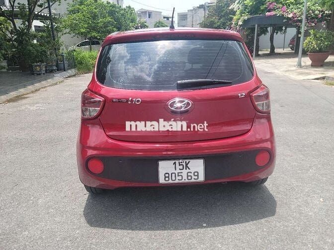Hyundai i10 2019 Tự động Đỏ Hải Phòng