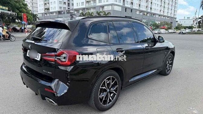 BMW X3 Msport 2023 Đen 20000km