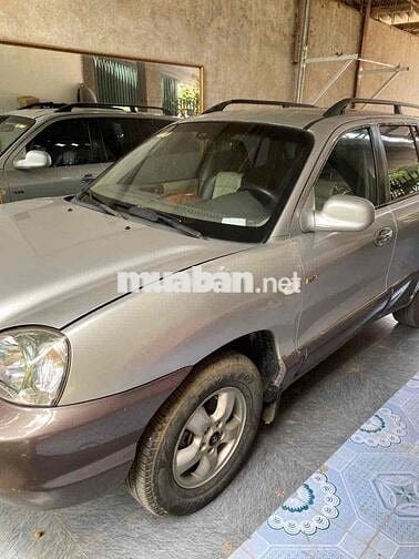 Hyundai santafe gold số tự động máy dầu 2004