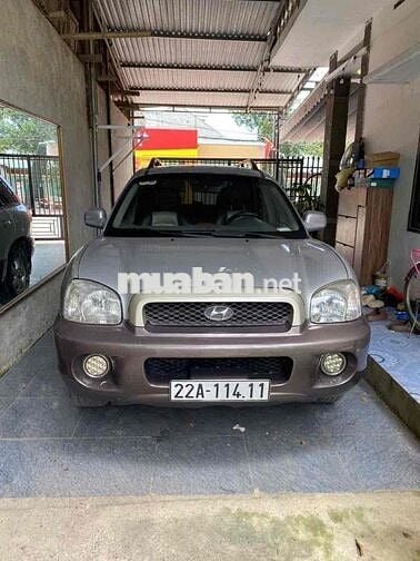 Hyundai santafe gold số tự động máy dầu 2004