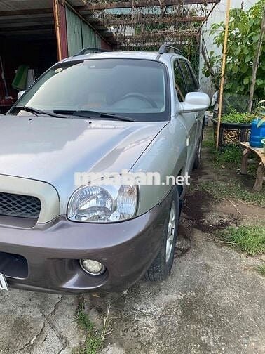 Hyundai santafe gold số tự động máy dầu 2004
