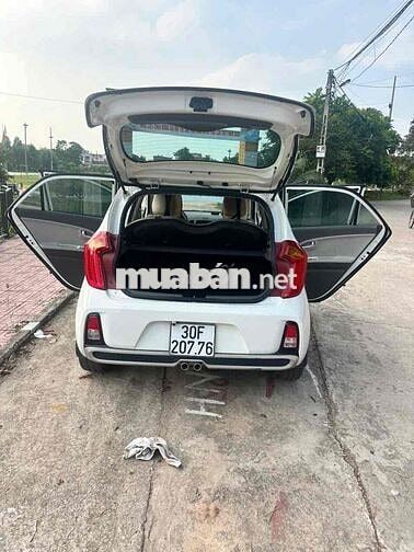 Kia Morning S Luxury 2018 Trắng 93.000 km