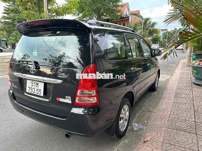 Toyota Innova G 2007 Đen 7 chỗ