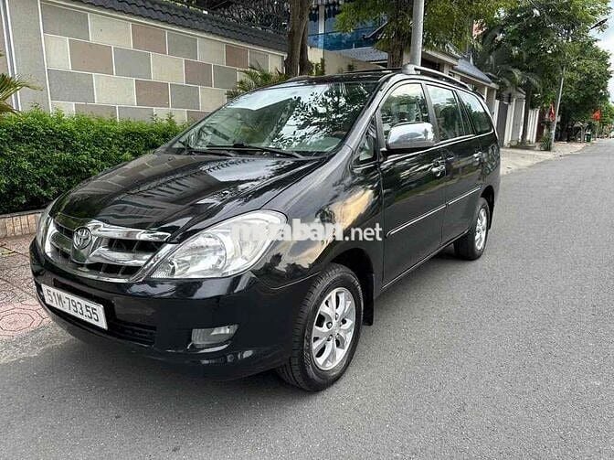 Toyota Innova G 2007 Đen 7 chỗ