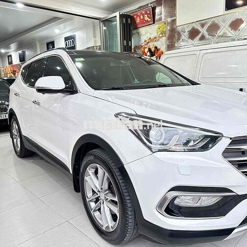 Hyundai Santa Fe 2017 Xăng Trắng 115.000 km