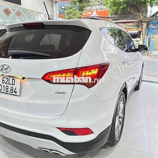 Hyundai Santa Fe 2017 Xăng Trắng 115.000 km
