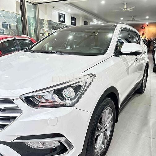 Hyundai Santa Fe 2017 Xăng Trắng 115.000 km